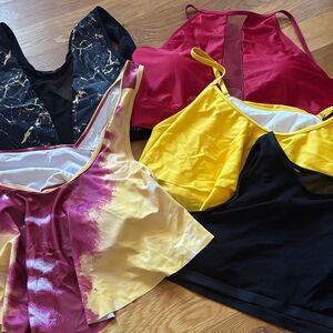 Bundle of 5 shein bathing suit tops size 3xl